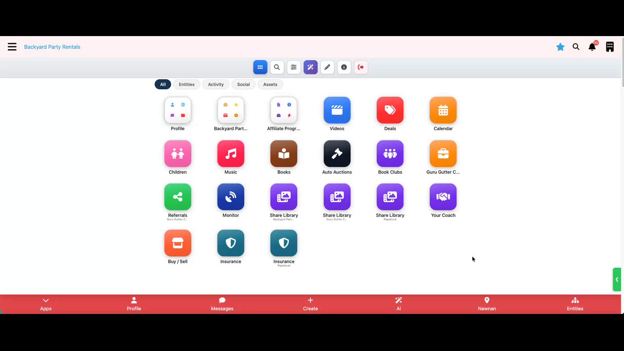 Home Screen Header Bar Explained