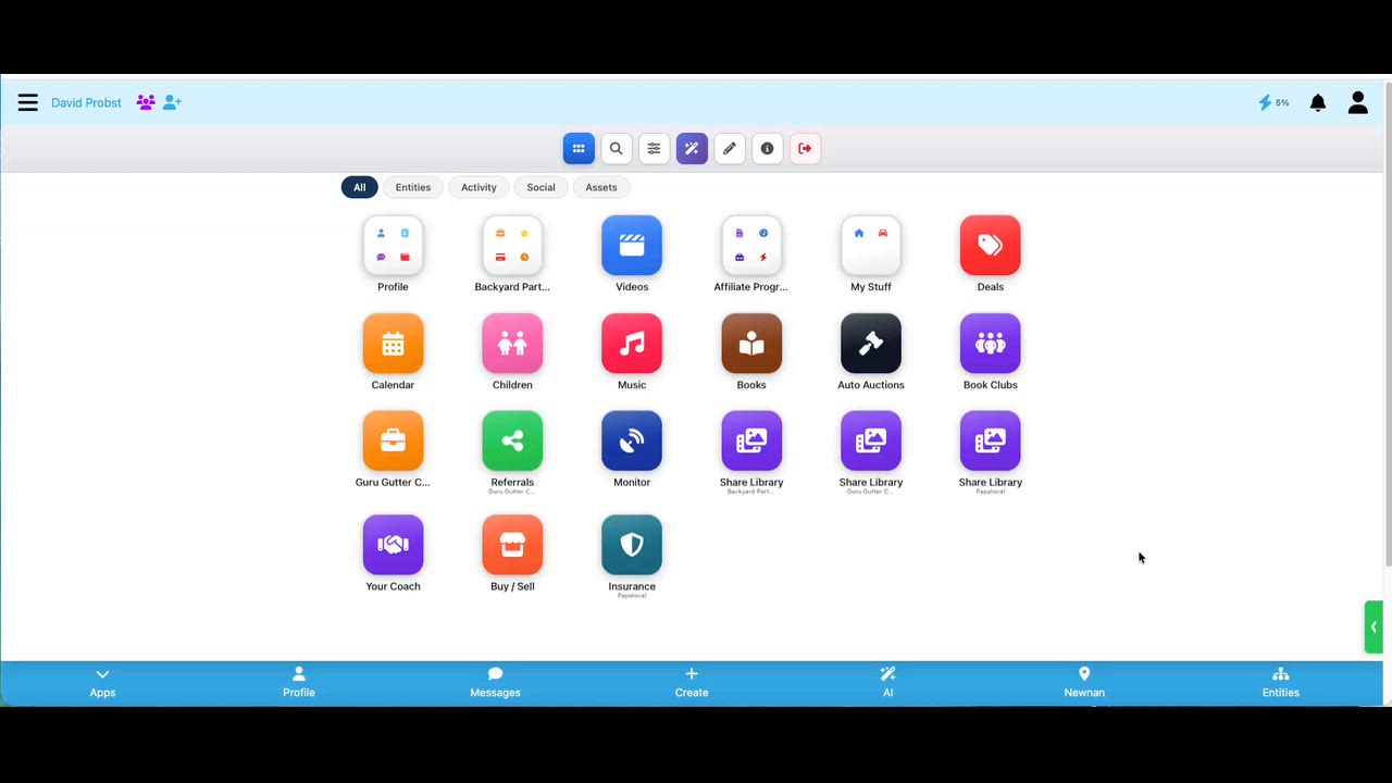Organize your \"Stuff\" (Real Estate, Vehicles, equipment, RVs, Trailers...)